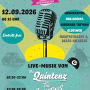 Live Musik im V8 - Diner am 12.09.2026 in Hillerse